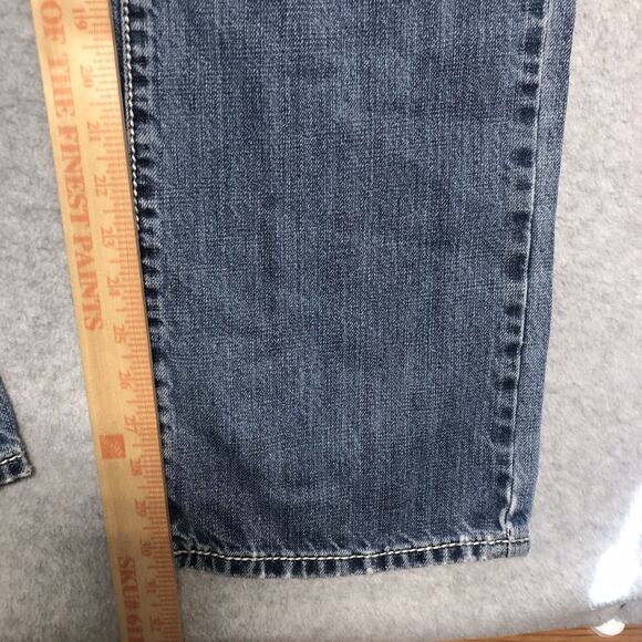 Rock & Roll Double Barrel Jeans Mens 33x31 Straight Leg Relaxed Fit Cowboy Denim - Picture 8 of 16